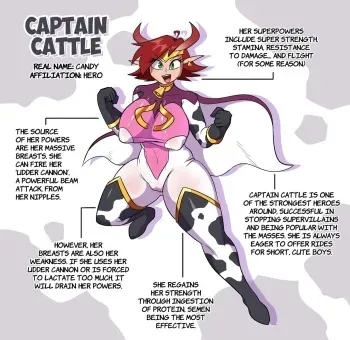 [Lech Lewds] Captain Cattle & Gummy Girl manga cover