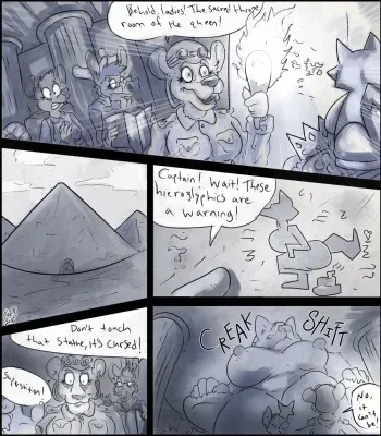 [Donovan Mallory] Curse of the Pyramids manga cover