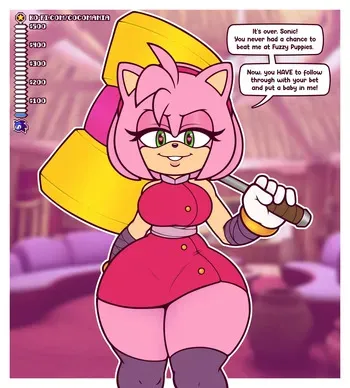 [Cocomania] Amy's Pregnancy Drive (Sonic the Hedgehog) manga cover