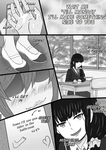 Tomo-chan is... gonna pop my cherry. Second Part (2) [UNCENSORED] [NyanshiKoki] manga cover