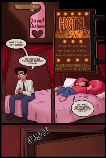 [RelatedGuy] Hotel Maheswaran (Steven Universe) manga cover