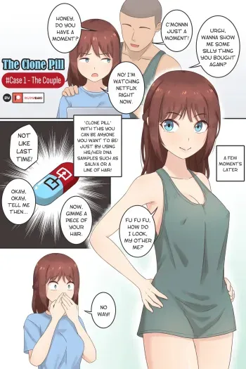 The Clone Pill: #Case 1 - The Couple manga cover