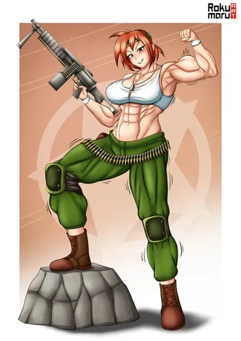 [RokumaruArt] Sami & Lash (Advance Wars) manga cover