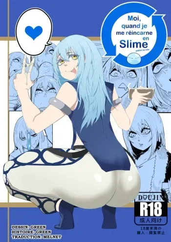 [Green] Moi, quand je me réincarne en Slime addict au Sex | That Time I Got Reincarnated as a sex addicted Slime [French] [Colorized] manga cover