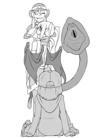 [Isutasshu] Succubus vore manga cover
