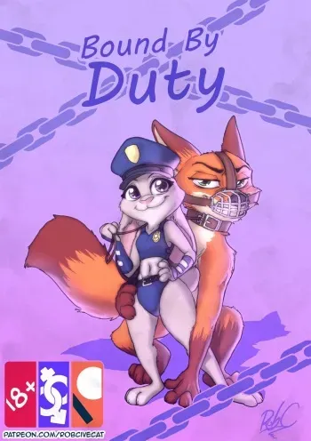 [RobCivecat] Bound by Duty (Zootopia) manga cover