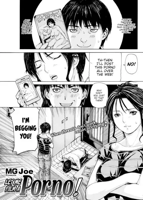 Let Me Film a Porno! manga cover