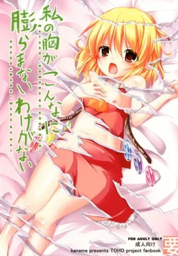 [Kaname (Siina Yuuki)] Watashi no Mune ga Konna ni Fukuramanai Wake ga Nai (Touhou Project) [Digital] manga cover