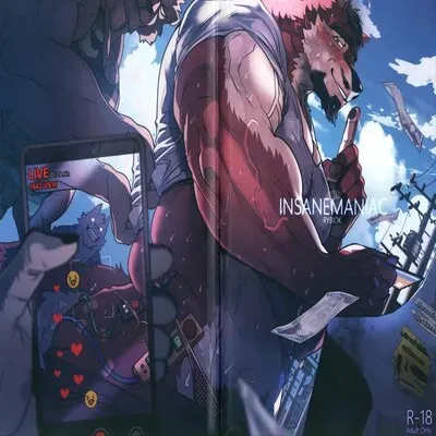INSANE MANIAC [Yaoi] [Original] manga cover