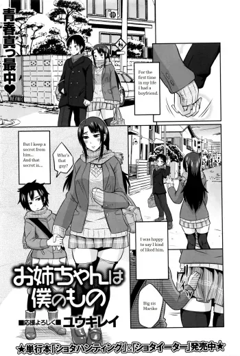 Onee-chan wa Boku no Mono | Sister is Mine manga cover
