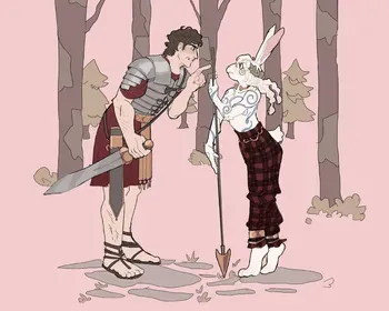Barbarian bunny witch series by [Toffee 32]/[Faust] in e621 manga cover