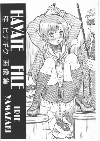 (C77) [RAT TAIL (Irie Yamazaki)] HAYATE FILE Katsura Hinagiku Gazoushuu (Hayate no Gotoku!) manga cover