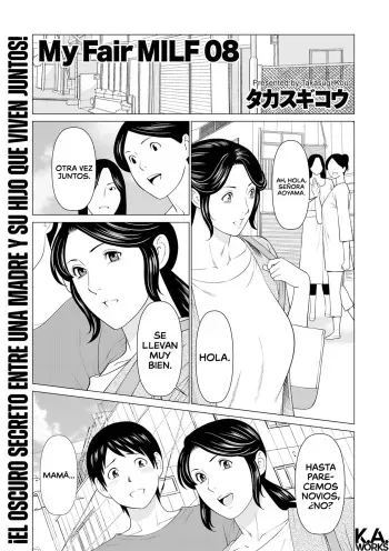 [Takasugi Kou] My Fair MILF Ch. 8-10 [Spanish] [K.A. Works] manga cover