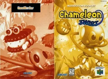 Chameleon Twist Manual manga cover