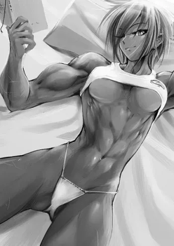 Muscle Girls manga cover