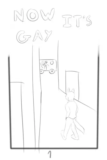 Now it's gay (Zootopia) manga cover
