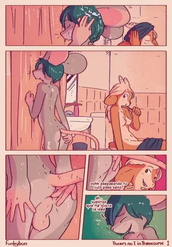 [Funkybun] Theres no I in Threesome [Español] manga cover