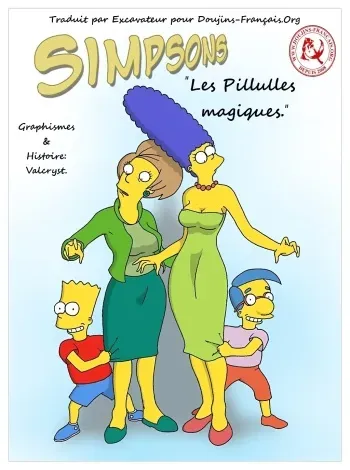[Valcryst] Magic Pills | Les Pillulles Magiques (The Simpsons) [French] [Doujin-Francais] manga cover