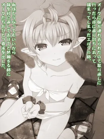 [Yoshii Tech Sha] Elf ha Orc no nikubenki manga cover