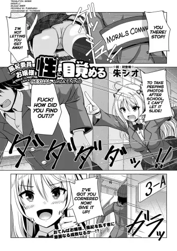Fuuki Iin Ojou-sama, Sei ni Mezameru manga cover
