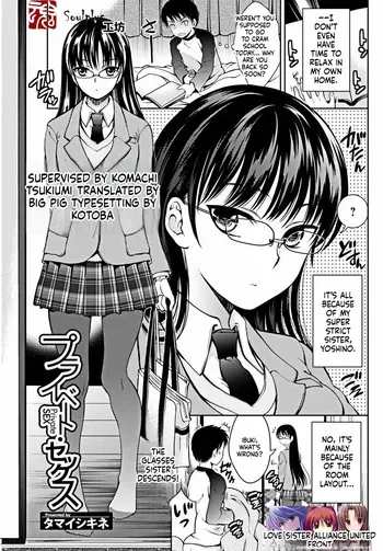 [Tamai Shikine] Private Sex manga cover