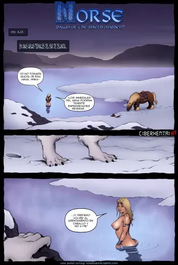 [James LeMay] NORSE - Dawn of the Shieldmaiden (Complete) (Spanish) manga cover