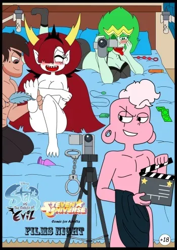 [Ferozyraptor] Films Night (SVTFOE / Steven Universe) [English] (Ongoing) manga cover