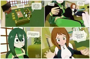 [erenart48] A bet is a bet, ribbit! - MHA manga cover