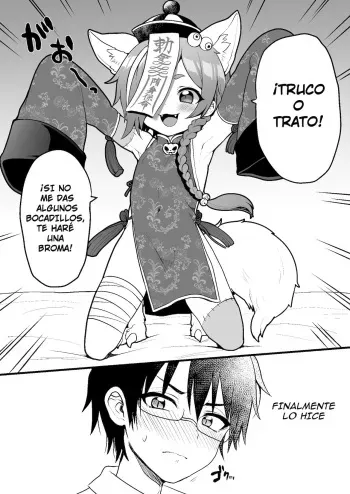 [Koneko Gumi (Poron)] I pulled a Monster Boy from the Materialization Gacha, so I tried to do something naughty with him. | Saqué un Niño Monstruo de la Gacha, así que intenté hacer algo travieso con él [Spanish] [Traps,Milfs and Lolis Scan] manga cover