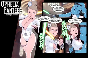 [Dave Cheung] Ophelia Panteer - Alderaanian princess padawan (Star Wars) manga cover