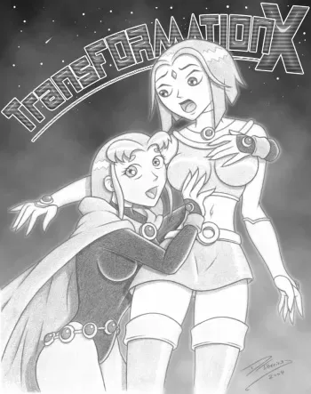 [Dtiberius] TransFormation X (Teen Titans) manga cover