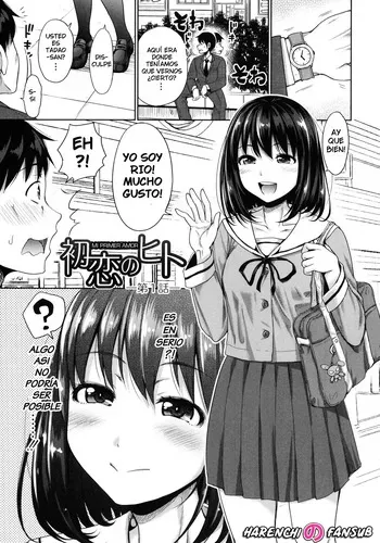 [Takuwan] Hatsukoi no Hito (Chap.1) | Mi Primer Amor (Cap.1) [Spanish] [Digital] [Decensored] [Harenchi no Fansub] manga cover