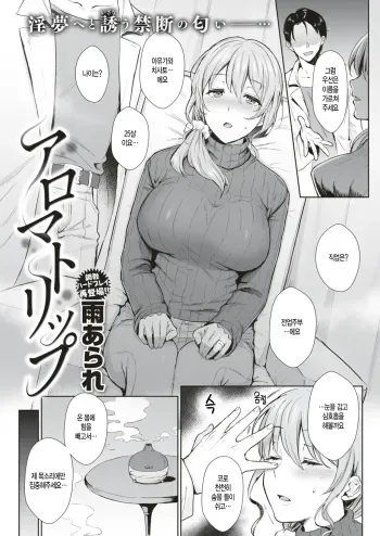 [Ame Arare] Aroma trip (COMIC Shitsurakuten 2018-12) [Korean] [Digital] manga cover