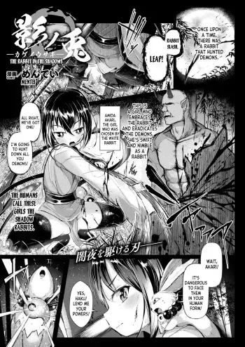 [Menteiyakuna] Kage no Usagi | The Rabbit in the Shadows (COMIC Unreal 2020-02 Vol. 83) [English] [desudesu] [Digital] manga cover