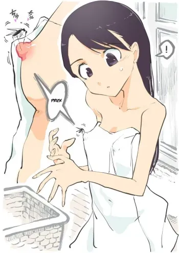 Datsuisho de Ka ni Sasare...... | Beware the Ecchi Mosquito! In the changing room manga cover