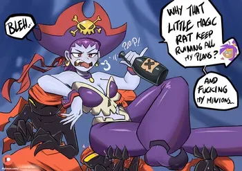 [The Kinky Quest] A Risky Situation (Shantae) manga cover