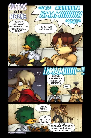 [Gunmouth] Sustos en la Noche [Saga Mora 1] [Spanish] [Red Fox Makkan] manga cover