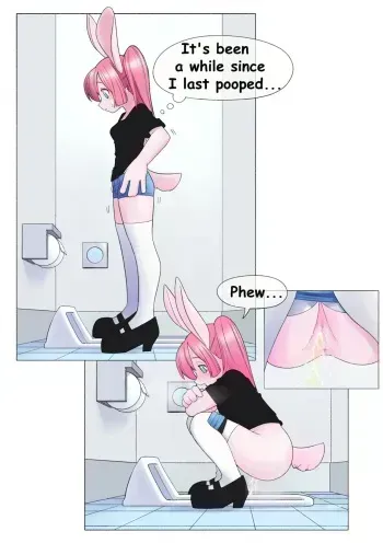 Rabbit Lady Constipation manga cover
