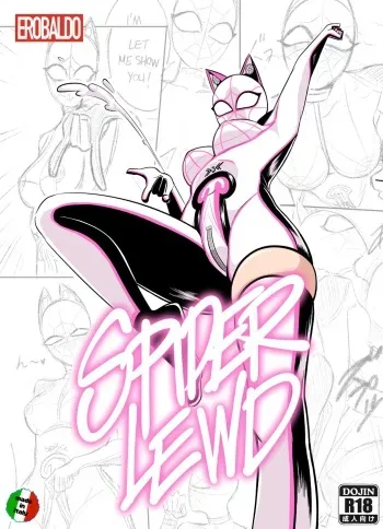 Spider-Lewd manga cover
