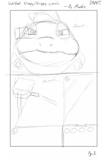 [Muskie] Untitled Slippy/Grippy comic (Star Fox) [in progress] manga cover