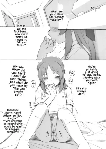 Tachibana-san no Natsuyasumi manga cover