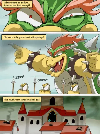 [veiled616] Mushed Shrooms Kingdom (Part 1) (Super Mario Brothers) manga cover