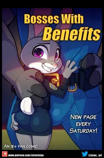 [Siroc] Bosses With Benefits (Zootopia) manga cover