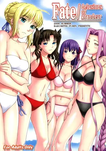 Fate/delusions of grandeur manga cover