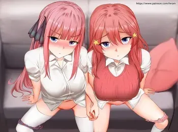 [Ginhaha] Nakano Nino & Nakano Itsuki (Gotoubun no Hanayome) manga cover