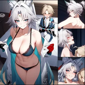 Yanqing is going to impregnate every girl at this rate. manga cover