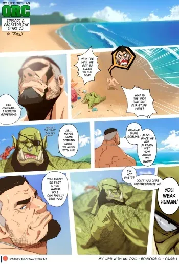 [Zoroj] My life with an Orc - 6 manga cover