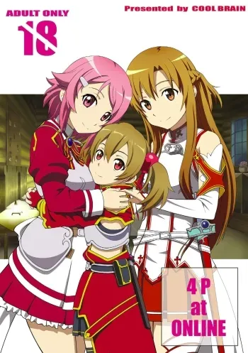 4P at Online manga cover