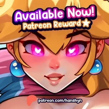 [Hanshyn] Hyper Strike Futa Peach x Daisy (Super Mario Bros.) manga cover