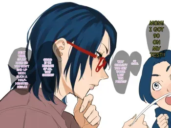I got a 90 on the test!! manga cover